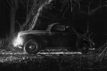 Midnight Moon’s 1940 Ford - Photo credit: Piedmont Distillers and Midnight Moon