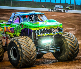Monster Truck Bash at The Dirt Track in Concord, NC - Photo credit: Explore Cabarrus